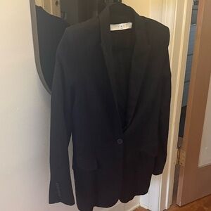 IRO Black Single-Button Women’s long  Blazer